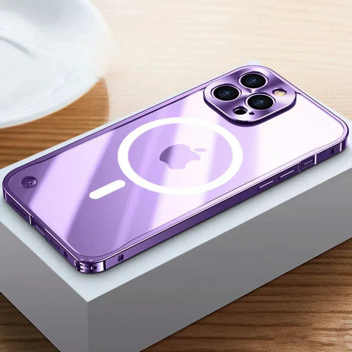 Oplaadbare telefoonhoes - Doorzichtig - Draadloos opladen - Magsafe-telefoonhoes - Telefoonhoes-Boetiek Moda