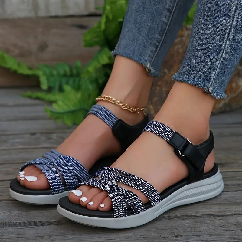 Orthopedische Sandalen Elastische Band Zachte Zool Zomerschoenen S Boetiek Moda