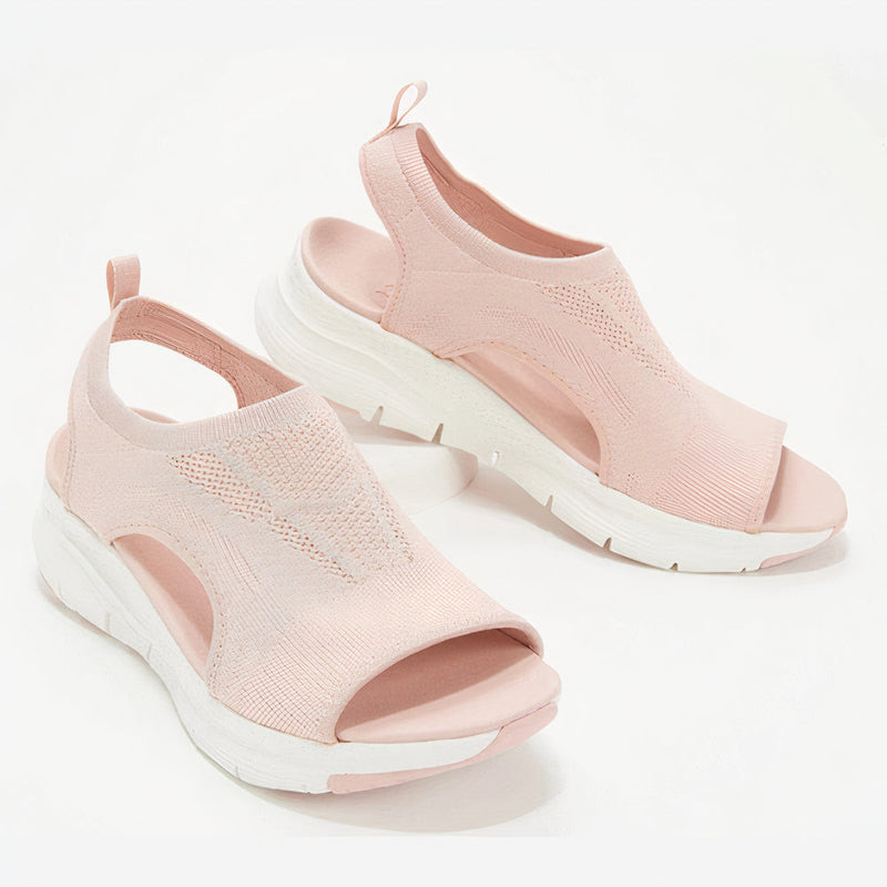 Orthopedische sandalen | Mesh | Slip-on | Sport sandalen | Damesschoenen-Boetiek Moda