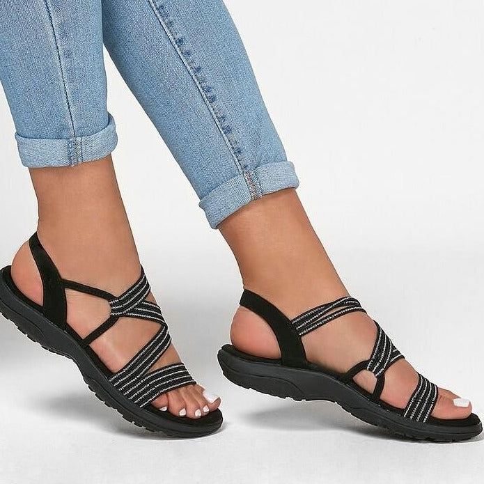 Orthopedische sandalen | Slip-On | Steun voor de voetholte | Sport sandalen | Damessandalen-Boetiek Moda