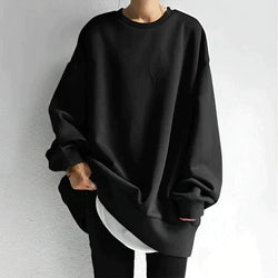 Oversized Sweatshirt - Knus - Pullover - Baggy Sweatshirt - Dameskleding-Boetiek Moda