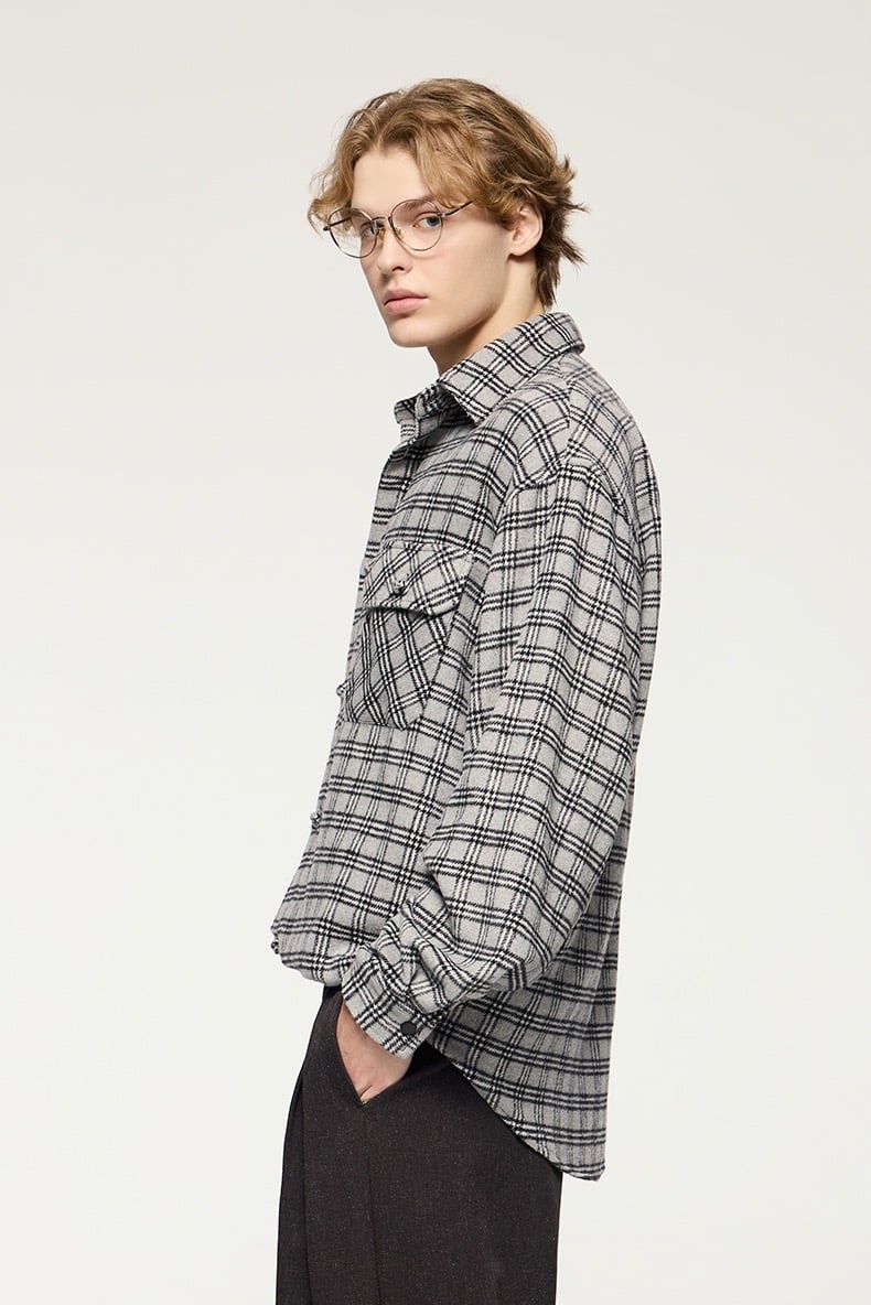 Oversized overhemd - Geruit - Los model - Overhemd met Knoopsluiting - Overhemd-Boetiek Moda