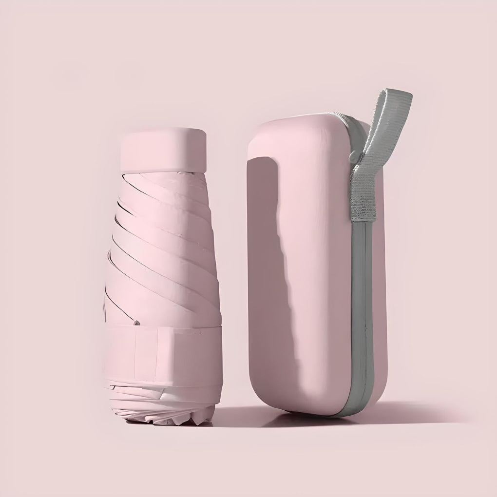 Paraplu met hoes - Compact - Lichtgewicht - Reisparaplu - Opvouwbare paraplu-Boetiek Moda