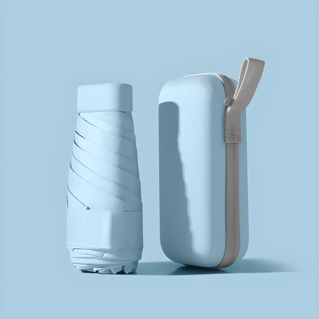 Paraplu met hoes - Compact - Lichtgewicht - Reisparaplu - Opvouwbare paraplu-Boetiek Moda