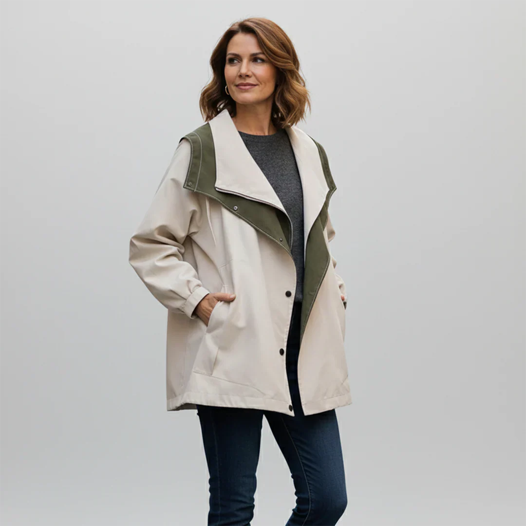 Parka Jas - Met capuchon - Oversized - Herfstjas - Damesjas-Boetiek Moda
