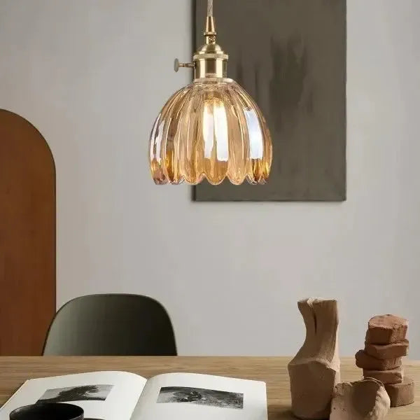 Plafondlamp - Bloem - Glas - Hanglamp - Plafondlampen voor de keuken-Boetiek Moda
