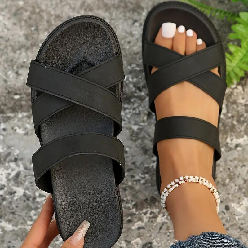 Platform Sandalen, Orthopedisch, Slip On, Slides, Zomerschoenen-Boetiek Moda