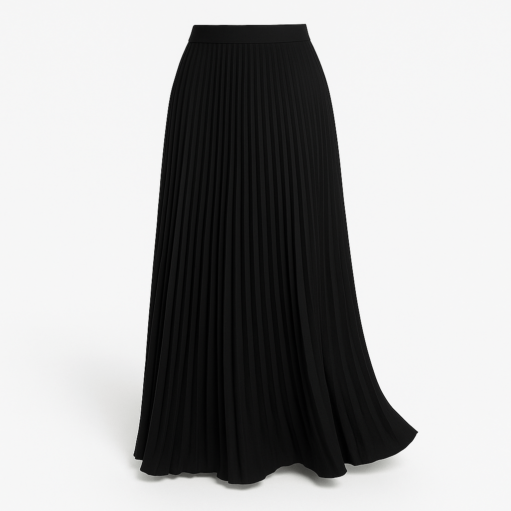 Plooirok | Hoge taille | Lang | Maxi Rok | Vrouwenrokken-Boetiek Moda
