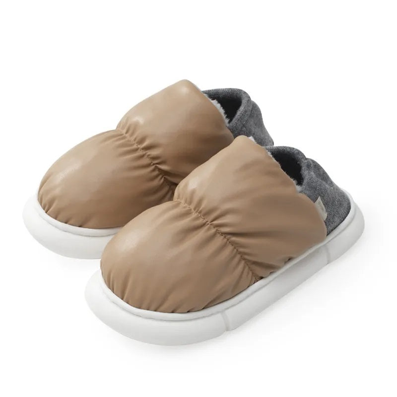 Pofpantoffels - Warm - Binnen - Huisslippers - Winterslippers-Boetiek Moda