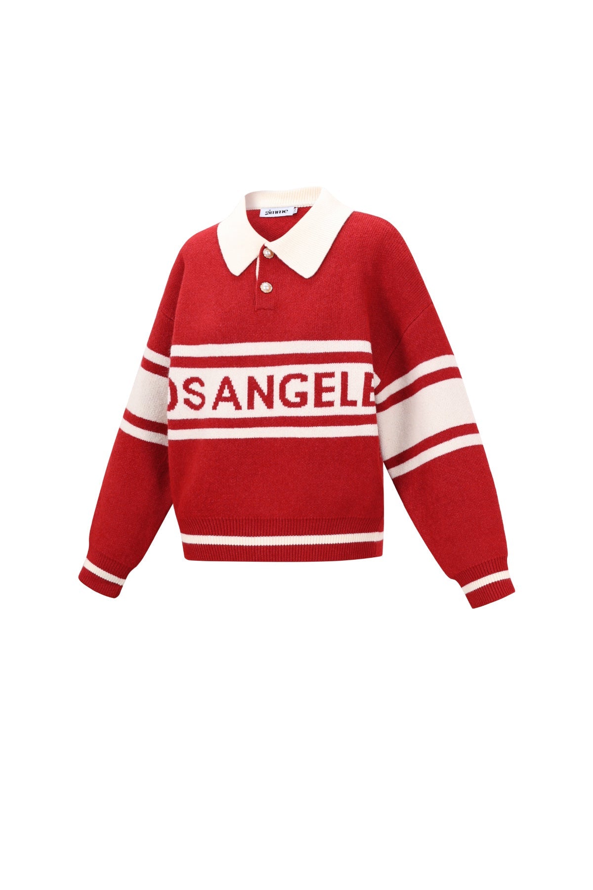 Polo Trui - Los Angeles - Kraag - Gebreide trui - Damesknitwear-Boetiek Moda