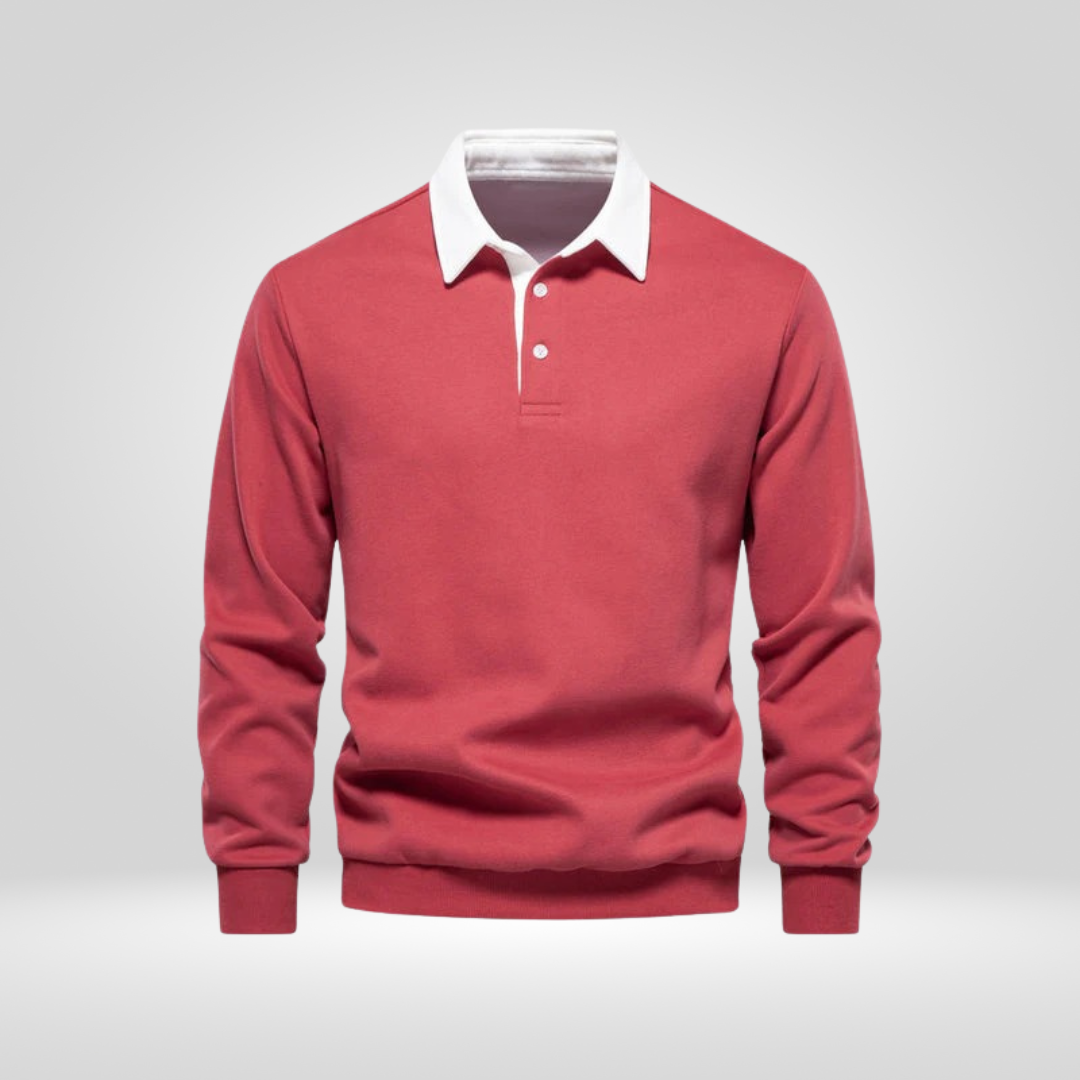 Polo trui | Casual | Met kraag | Pullover trui | Pullover voor mannen-Boetiek Moda