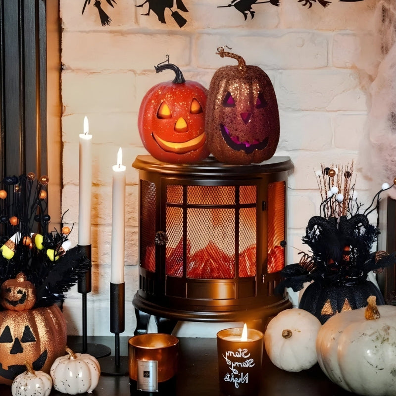 Pompoen Decoratie - Halloween Pompoen Ornamenten voor Binnen en Buiten-Boetiek Moda