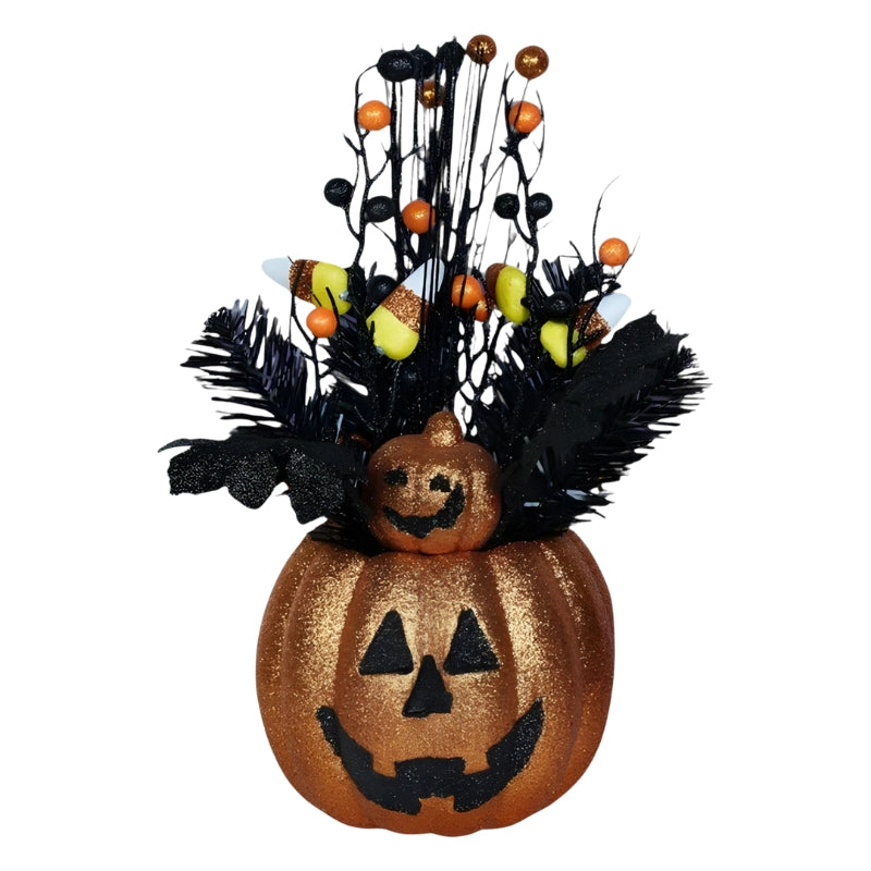 Pompoen Decoratie - Halloween Pompoen Ornamenten voor Binnen en Buiten-Boetiek Moda