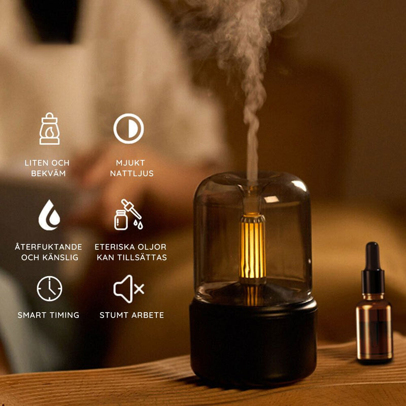 Portable Aroma Diffuser | Creëer een ontspannen sfeer met deze essentiële olie diffuser-Boetiek Moda