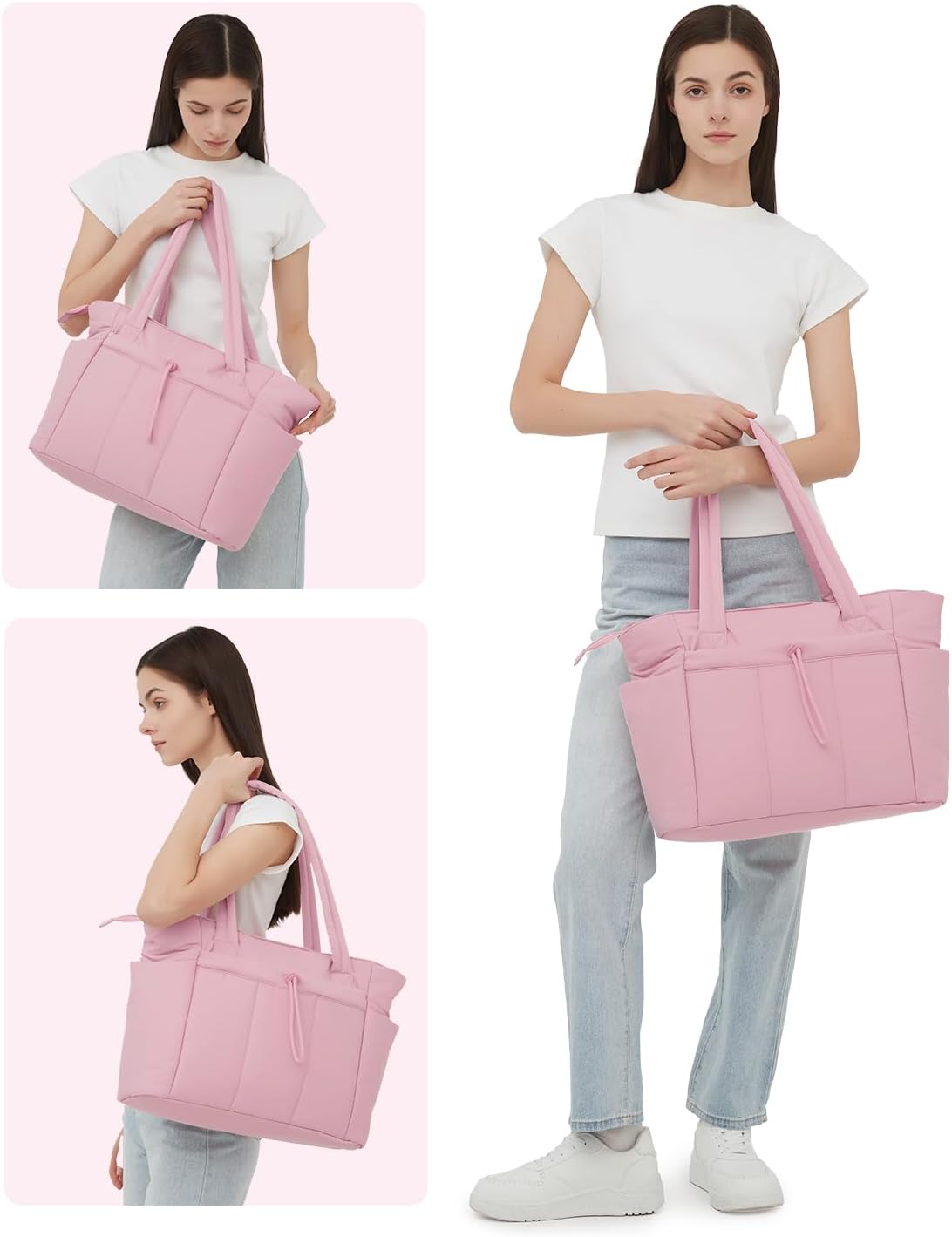 Puffer Tas | Multi Zak | Bekerhouder | Gewatteerde Tas | Draagtas-Boetiek Moda