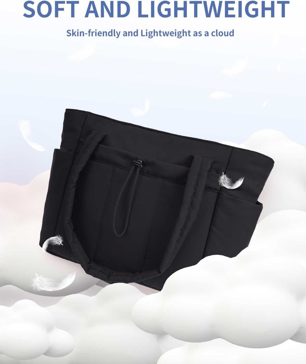 Puffer Tas | Multi Zak | Bekerhouder | Gewatteerde Tas | Draagtas-Boetiek Moda