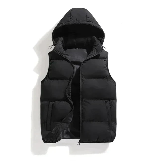 Puffer Vest | Mouwloos | Bodywarmer | Heren Winter Gilet-Boetiek Moda