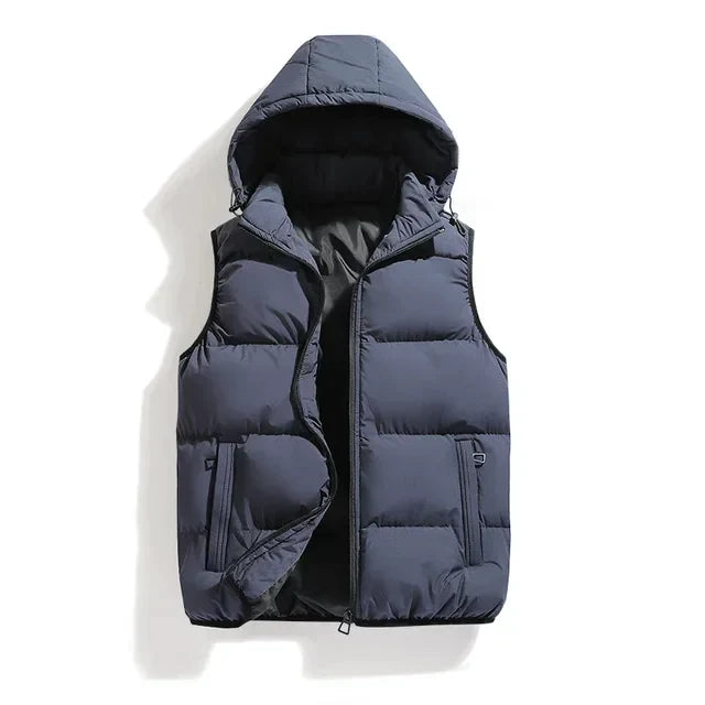 Puffer Vest | Mouwloos | Bodywarmer | Heren Winter Gilet-Boetiek Moda