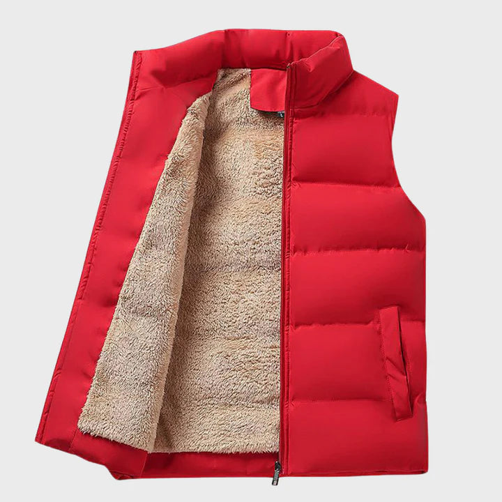 Puffer Vest - Mouwloos - Bodywarmer - Winter Vest - Herenvest-Boetiek Moda