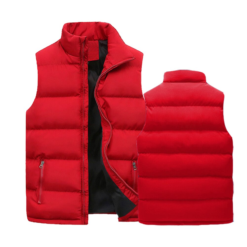 Puffer Vest | Ritssluiting | Gewatteerd | Bodywarmer | Heren Gilet-Boetiek Moda