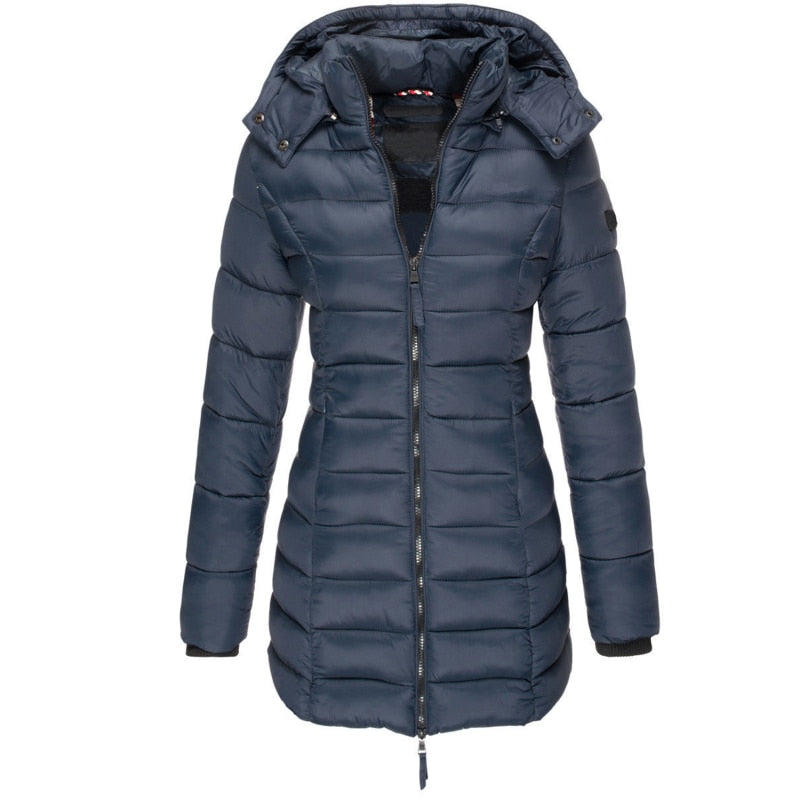 Pufferjas - Warm - Met capuchon - Donsjas - Winterjas voor dames-Boetiek Moda