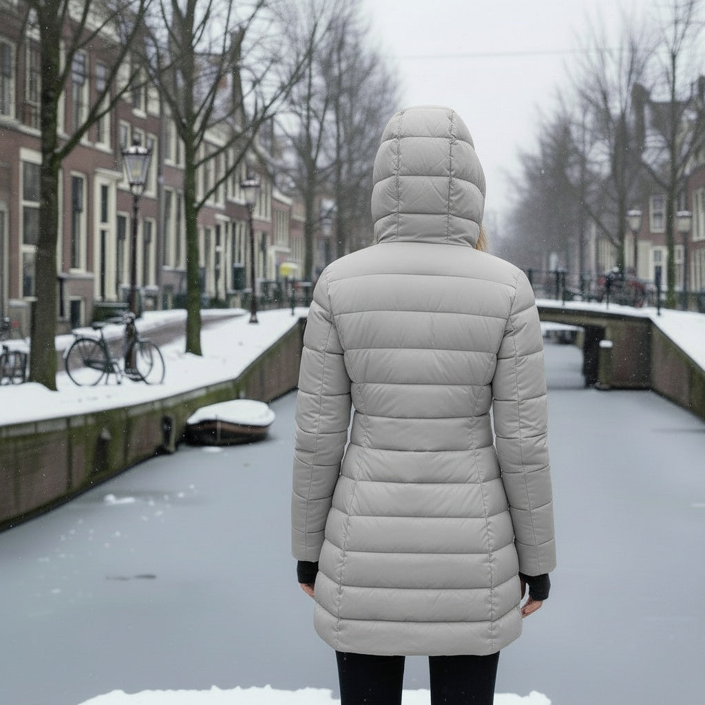 Pufferjas - Warm - Met capuchon - Donsjas - Winterjas voor dames-Boetiek Moda