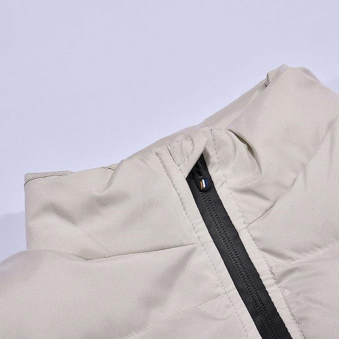 Pufferjas - Warme gewatteerde winterjas met ritssluiting voor heren-Boetiek Moda