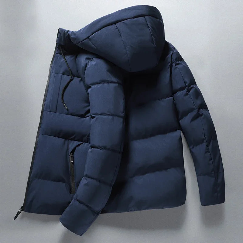 Pufferjas - Warme waterafstotende winterjas met capuchon voor heren-Boetiek Moda