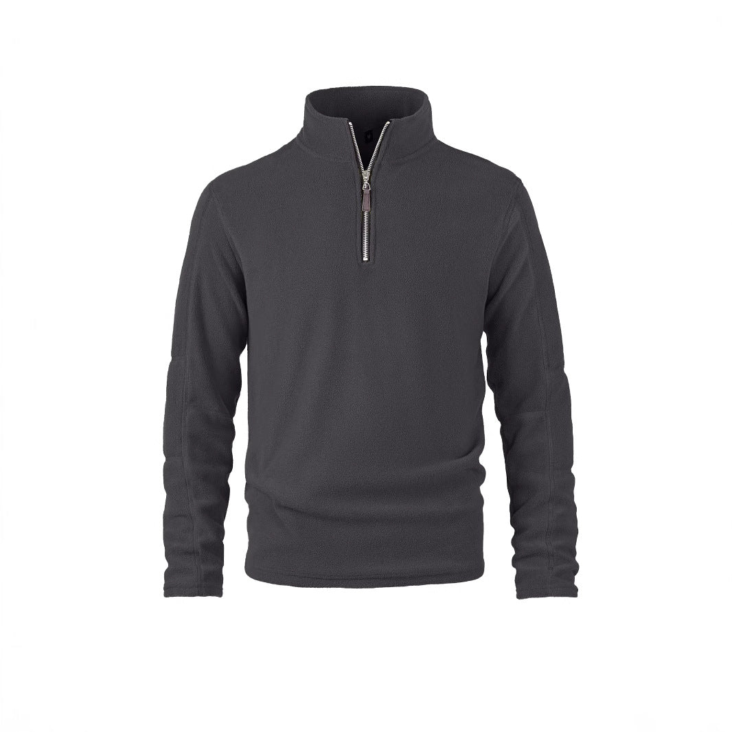 Quarter-Zip Fleece - Warme Half-Zip Pullover voor heren-Boetiek Moda