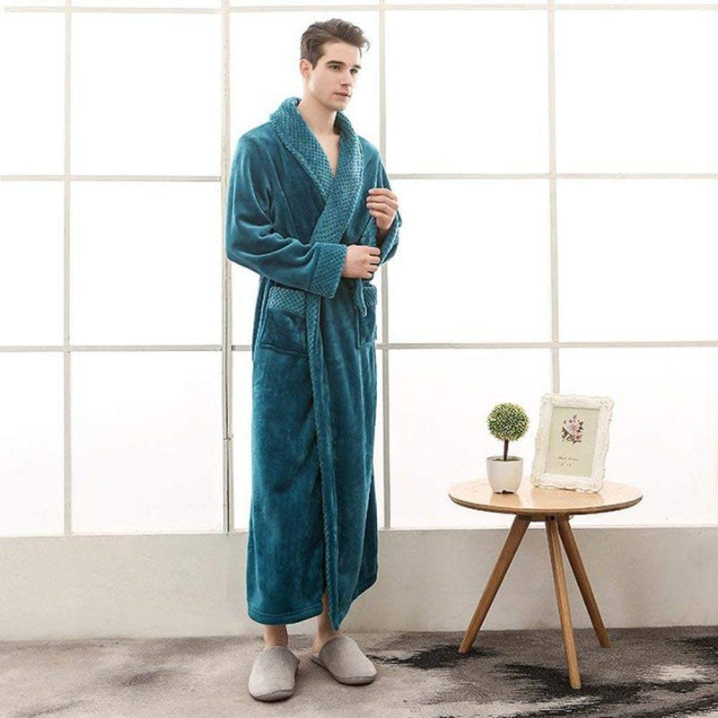 Quinna Long Bathrobe | Zachte en gezellige badjas die u warm houdt tijdens de kille winter.-Boetiek Moda