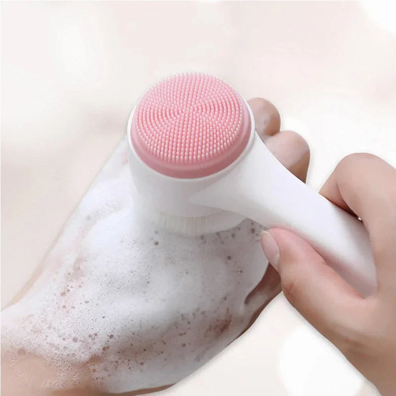 Reinigingsborstel | Exfoliator | Silicone | Gezichtsreinigingsborstel | Gezichtsscrubber-Boetiek Moda