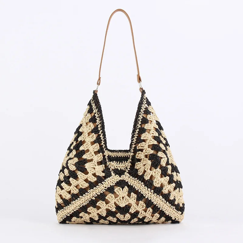 Riettas - Groot - Schouder - Hobotas - Strandtas-Boetiek Moda