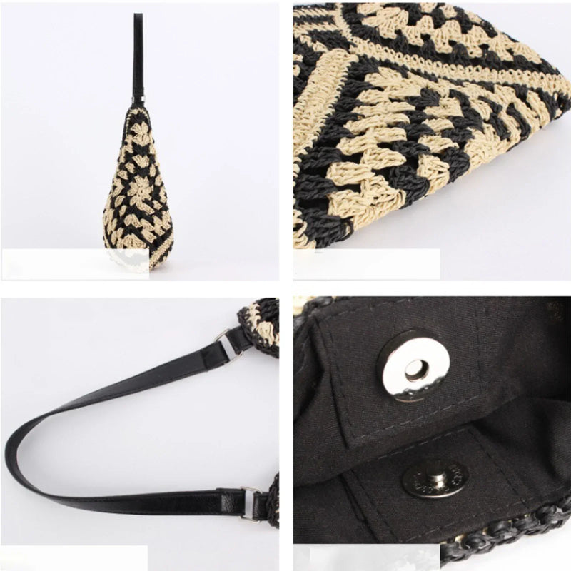 Riettas - Groot - Schouder - Hobotas - Strandtas-Boetiek Moda