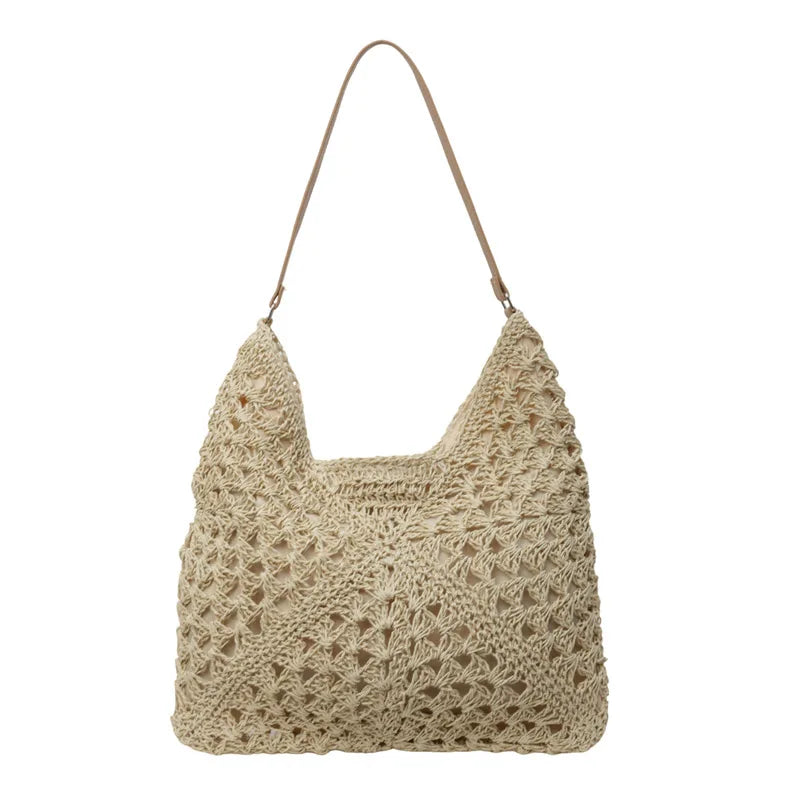 Riettas - Groot - Schouder - Hobotas - Strandtas-Boetiek Moda