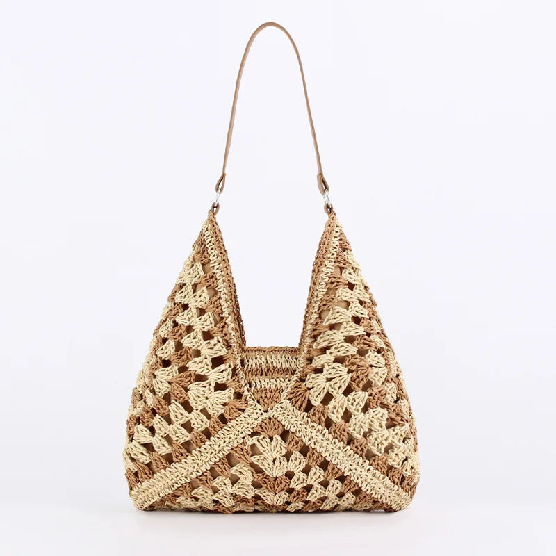 Riettas - Groot - Schouder - Hobotas - Strandtas-Boetiek Moda