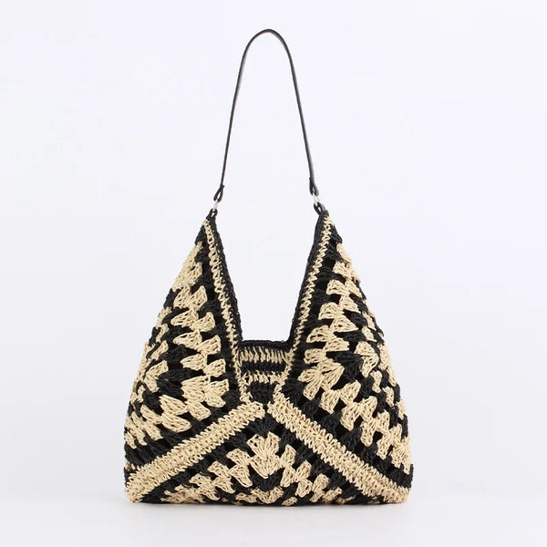 Riettas - Groot - Schouder - Hobotas - Strandtas-Boetiek Moda