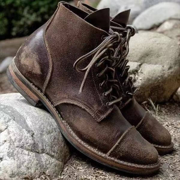 Roco boots | De hoogwaardige en warme leren laars-Boetiek Moda