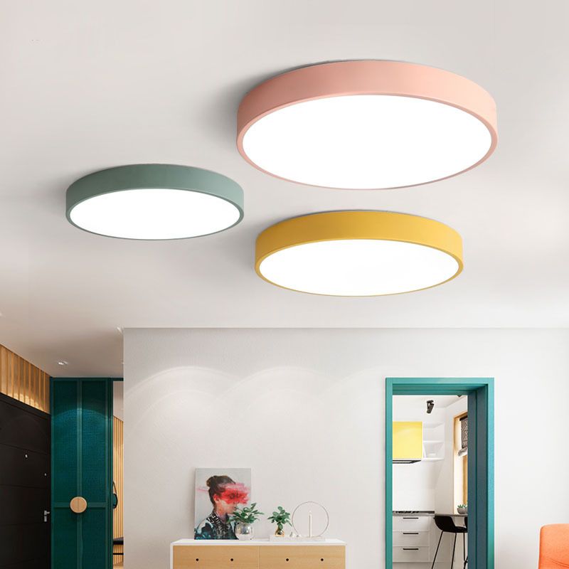 Ronde Plafondlamp - Slaapkamer - Woonkamer - LED Plafondlamp - Plafondlampen-Boetiek Moda