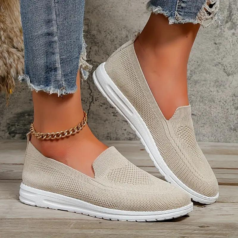 Rose Knit Schoenen | Comfortabele Wandelschoenen voor Vrouwen-Boetiek Moda