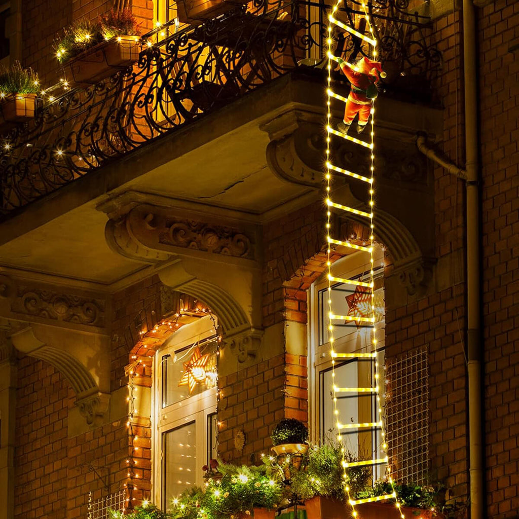 SantaClimb - 3M Kerstman klimladder voor feestelijk plezier-Boetiek Moda