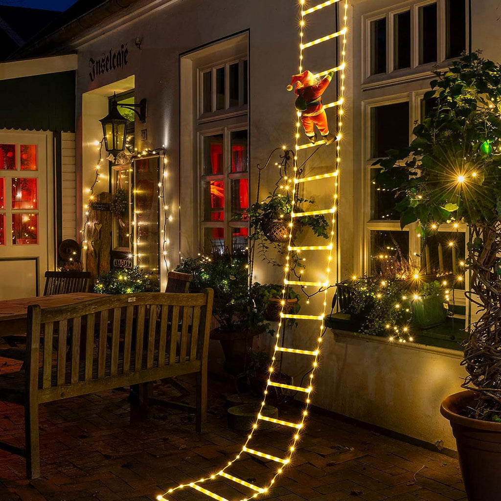 SantaClimb - 3M Kerstman klimladder voor feestelijk plezier-Boetiek Moda
