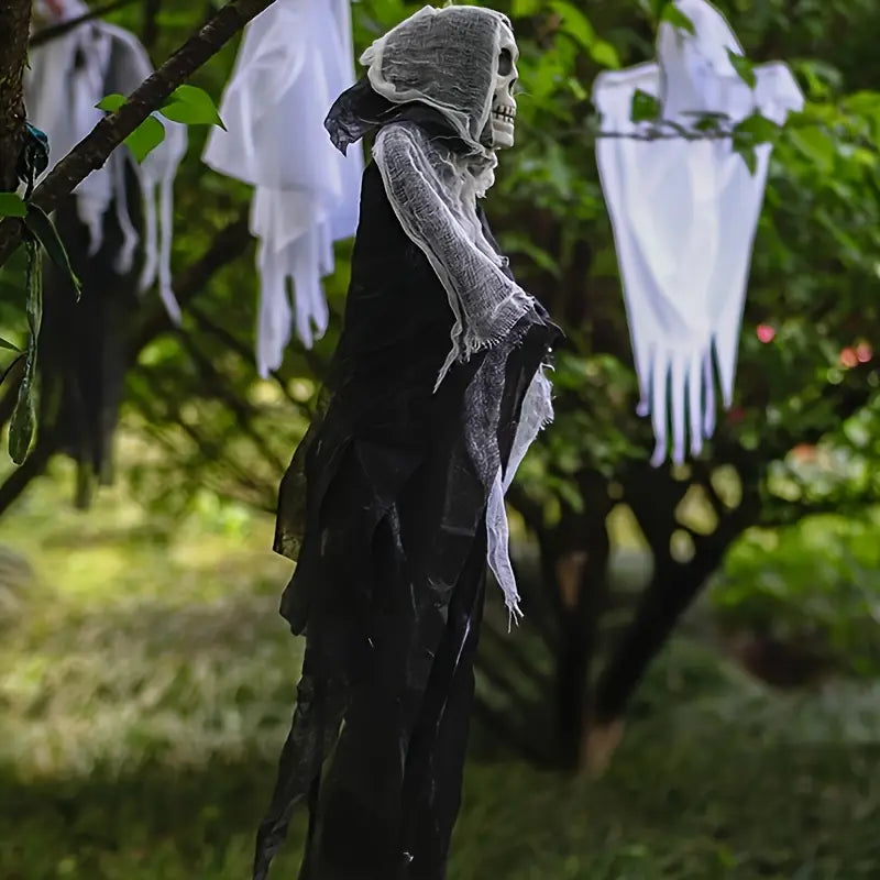 Schedel Decoratie - Eng hangend doodskop-skelet voor Halloween-Boetiek Moda