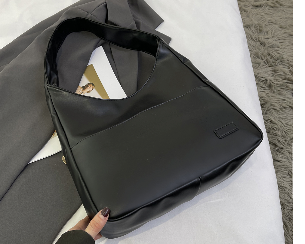 Schoudertas - Alledaagse kunstleren hobotas voor dames-Boetiek Moda