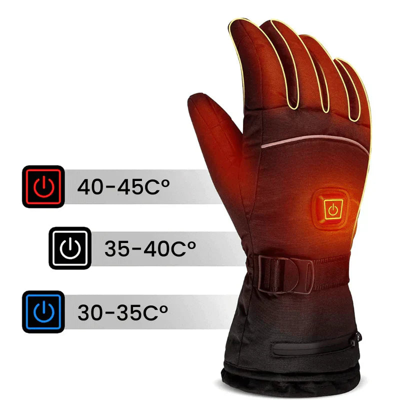 Skihandschoenen | Thermisch | Touchscreen | Verwarmde handschoenen | Winterhandschoenen-Boetiek Moda