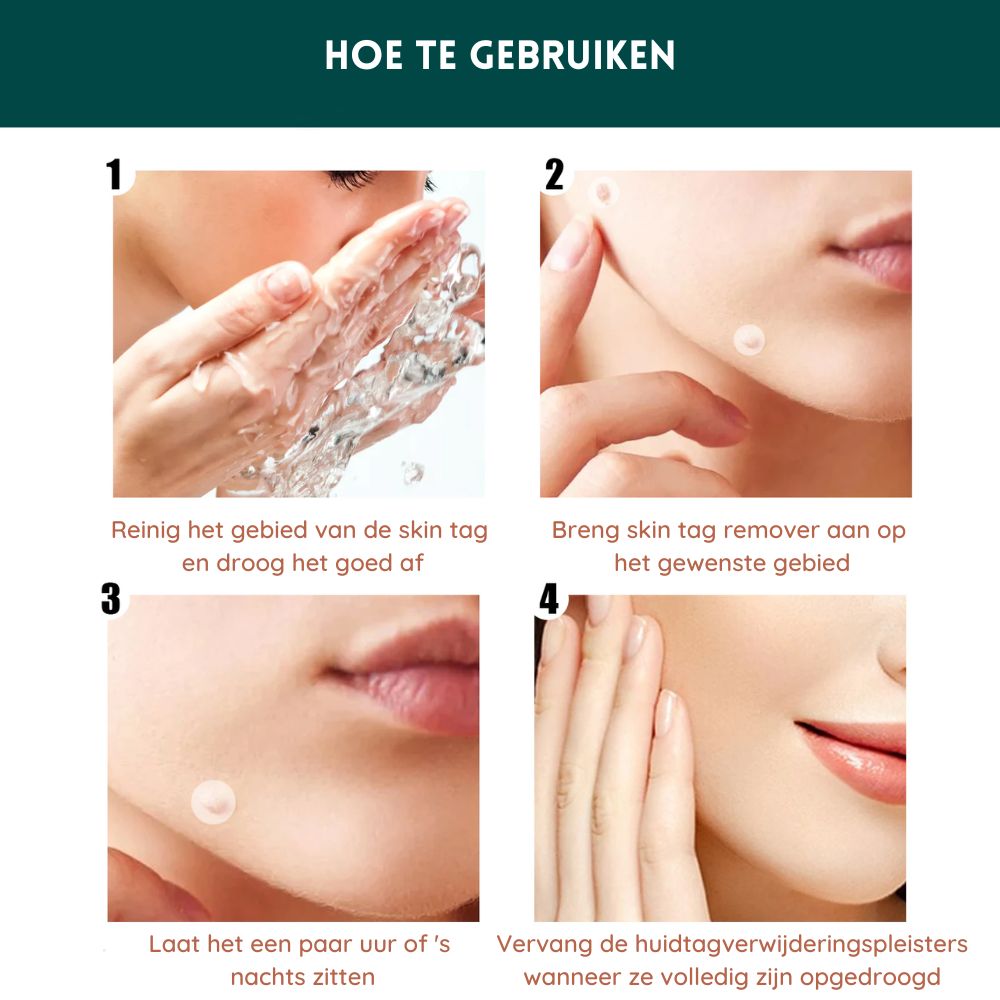 Skin Tag Remover Patches | Verwijder gemakkelijk en effectief irriterende huidlabels-Boetiek Moda
