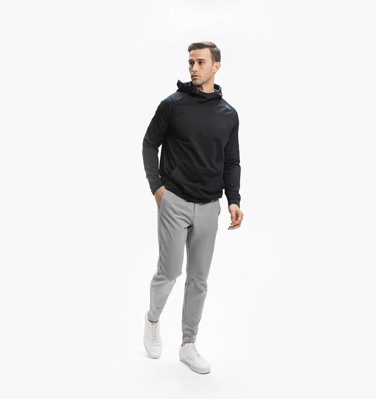 Skinny joggingbroek - Trekkoord - Rekbaar - Trainingsbroek - Herenbroek-Boetiek Moda