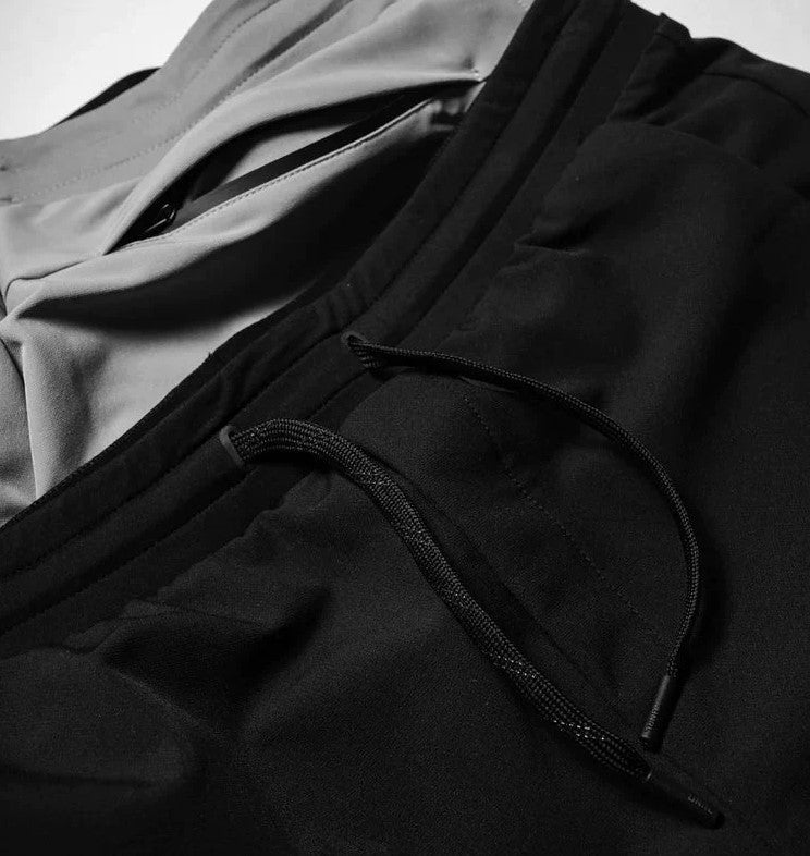 Skinny joggingbroek - Trekkoord - Rekbaar - Trainingsbroek - Herenbroek-Boetiek Moda