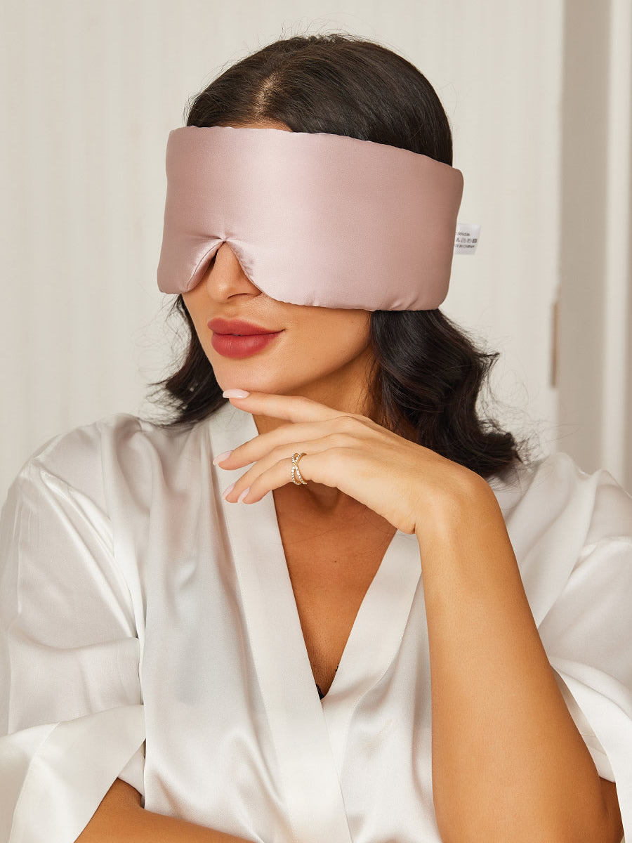 Slaapblinddoek - Verstelbaar zijden oogmasker voor vrouwen om te slapen-Boetiek Moda