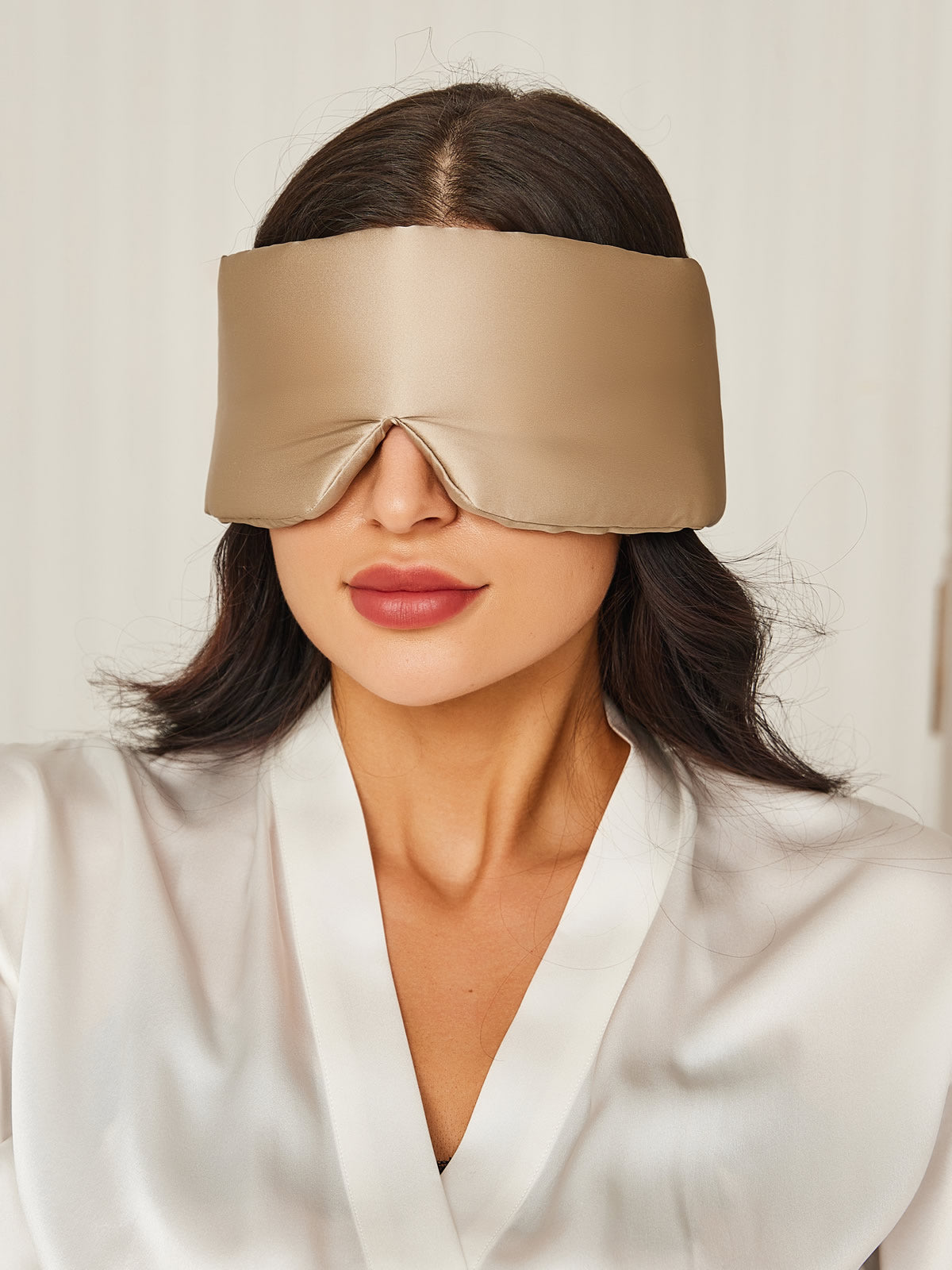 Slaapblinddoek - Verstelbaar zijden oogmasker voor vrouwen om te slapen-Boetiek Moda