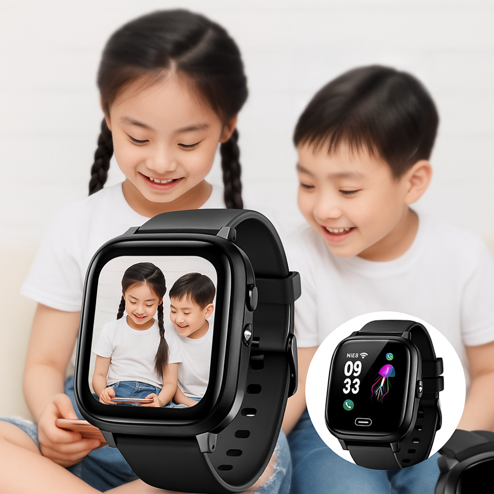 Slimme horloge voor kinderen - Waterdicht slim horloge met GPS en camera-Boetiek Moda